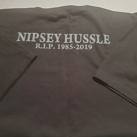 RIP Nipsey Hussle short sleeve Shaka T-shirt size XXL - Picture 4 of 4